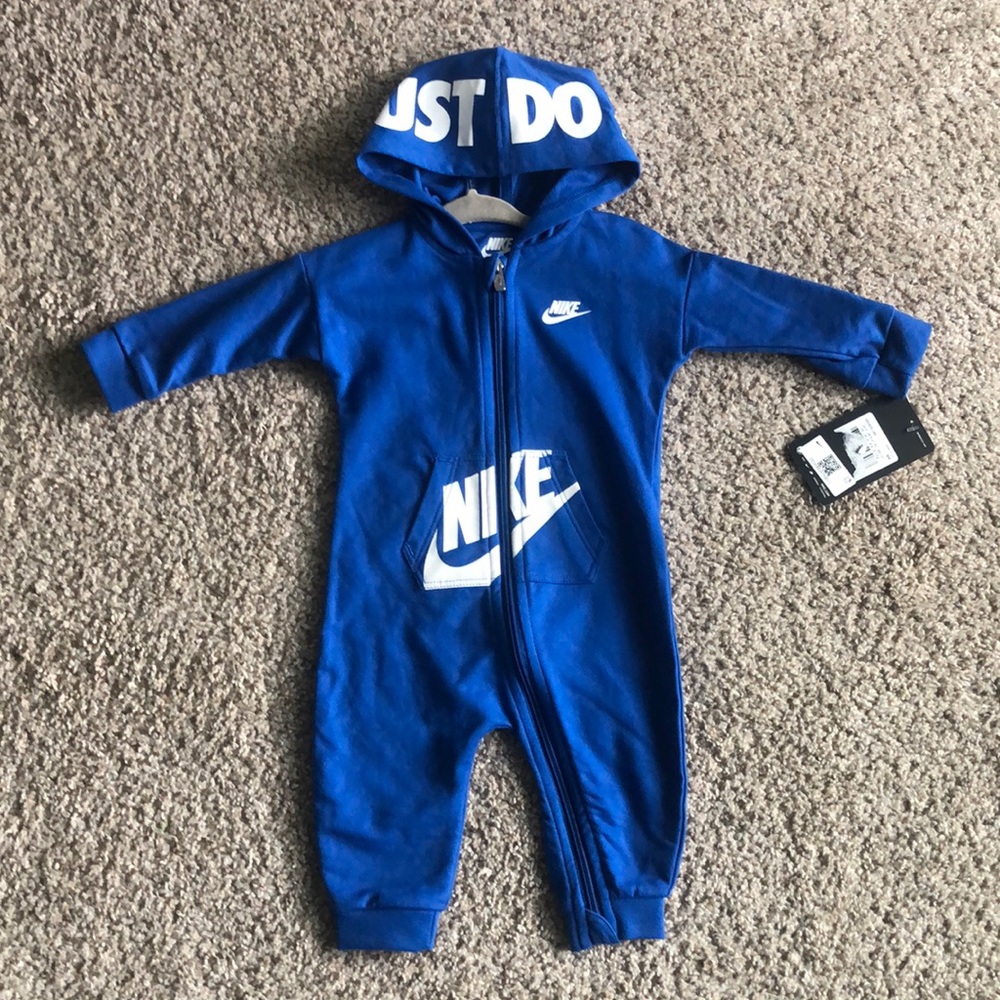Nike one piece zip romper